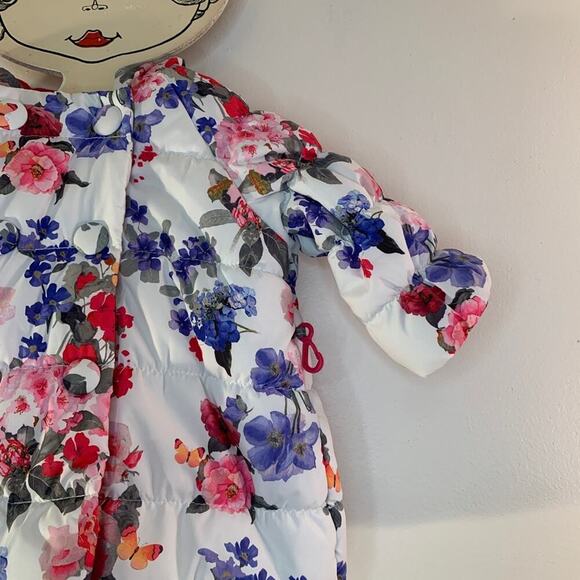 R 1881 by S. ROTHCHILD Girl’s Floral Puffer Jacket / Size: 3-6 Months - Picture 8 of 14
